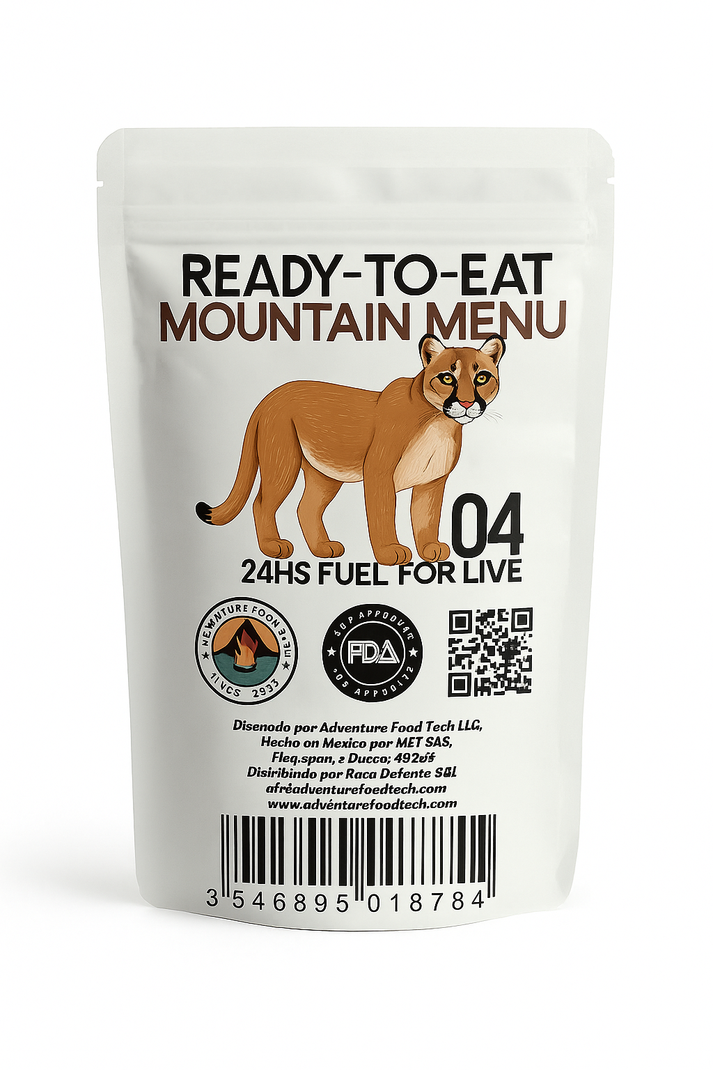 MENU #04 24HS FUEL 4 LIVE "MOUNTAIN"