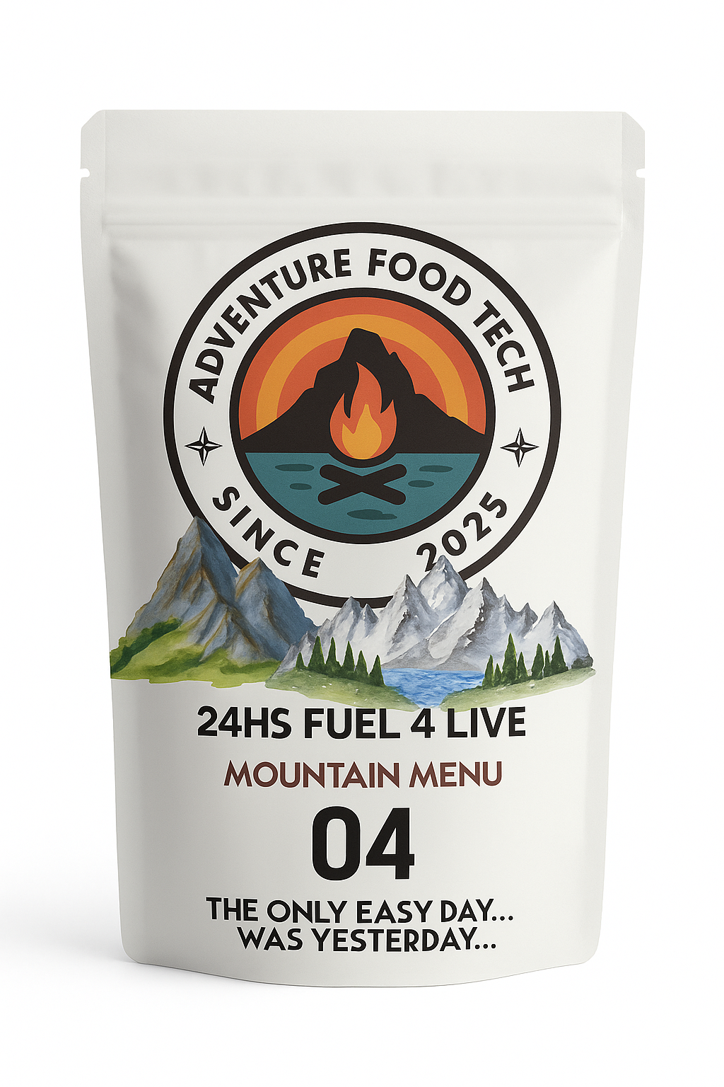 MENU #04 24HS FUEL 4 LIVE "MOUNTAIN"
