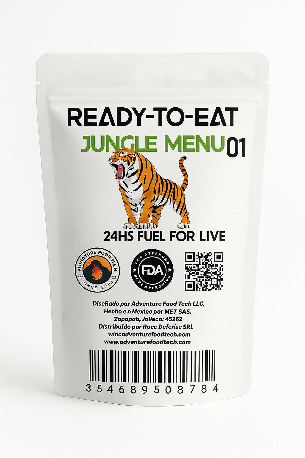 MENU #01 24HS FUEL 4 LIVE "JUNGLE"